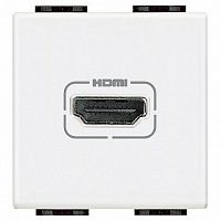 Розетка HDMI LIVING LIGHT, белый |  код. N4284 |  Bticino